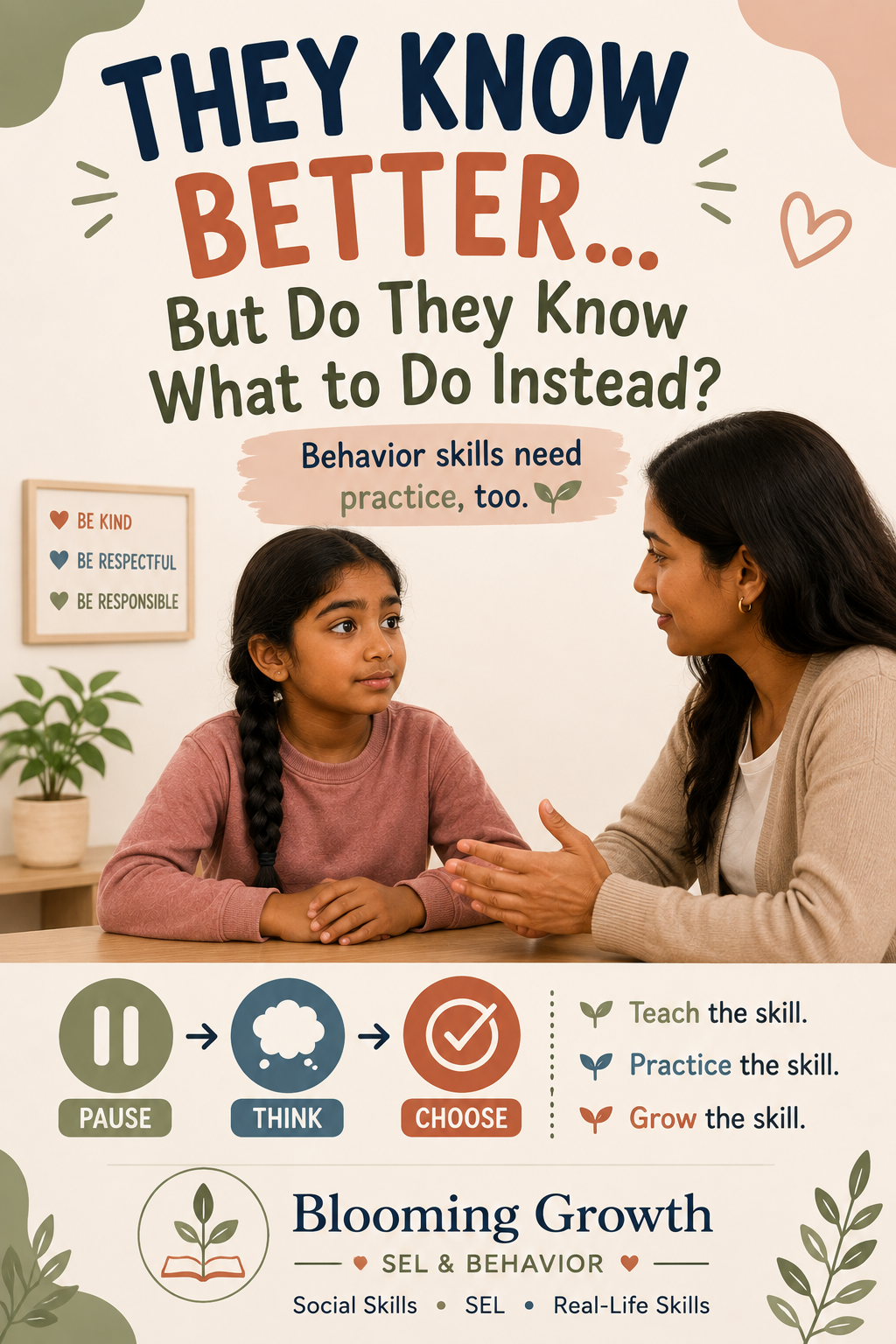 Better Choices & Behavior Skills | 3-Lesson Coping Bundle for Ages 11–13