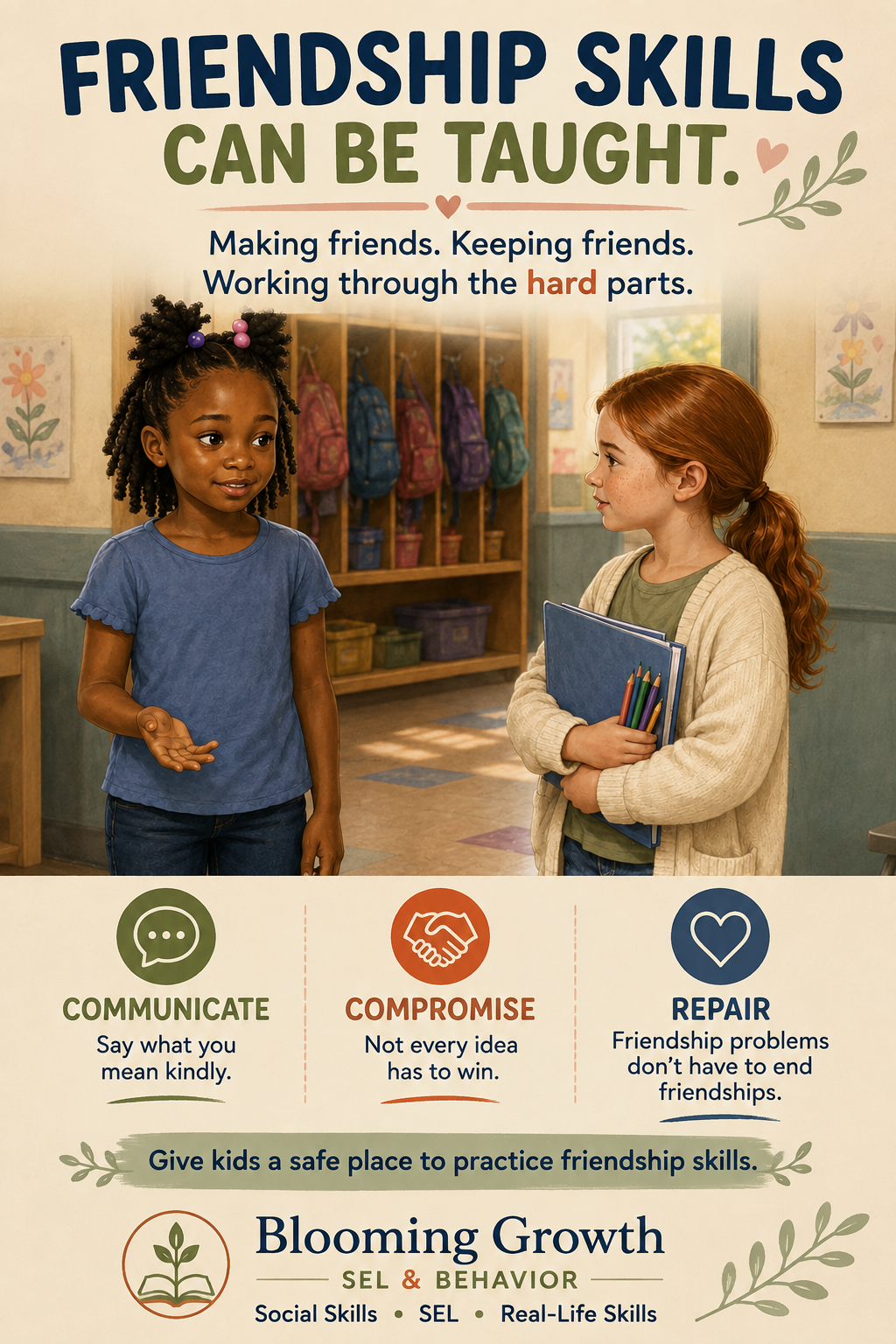 Friendship Problem-Solving Bundle | Ages 8–10