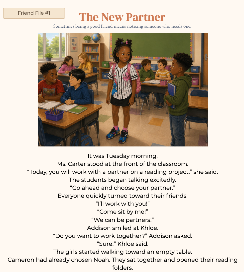 Lesson 1: Starting Conversations - The New Partner